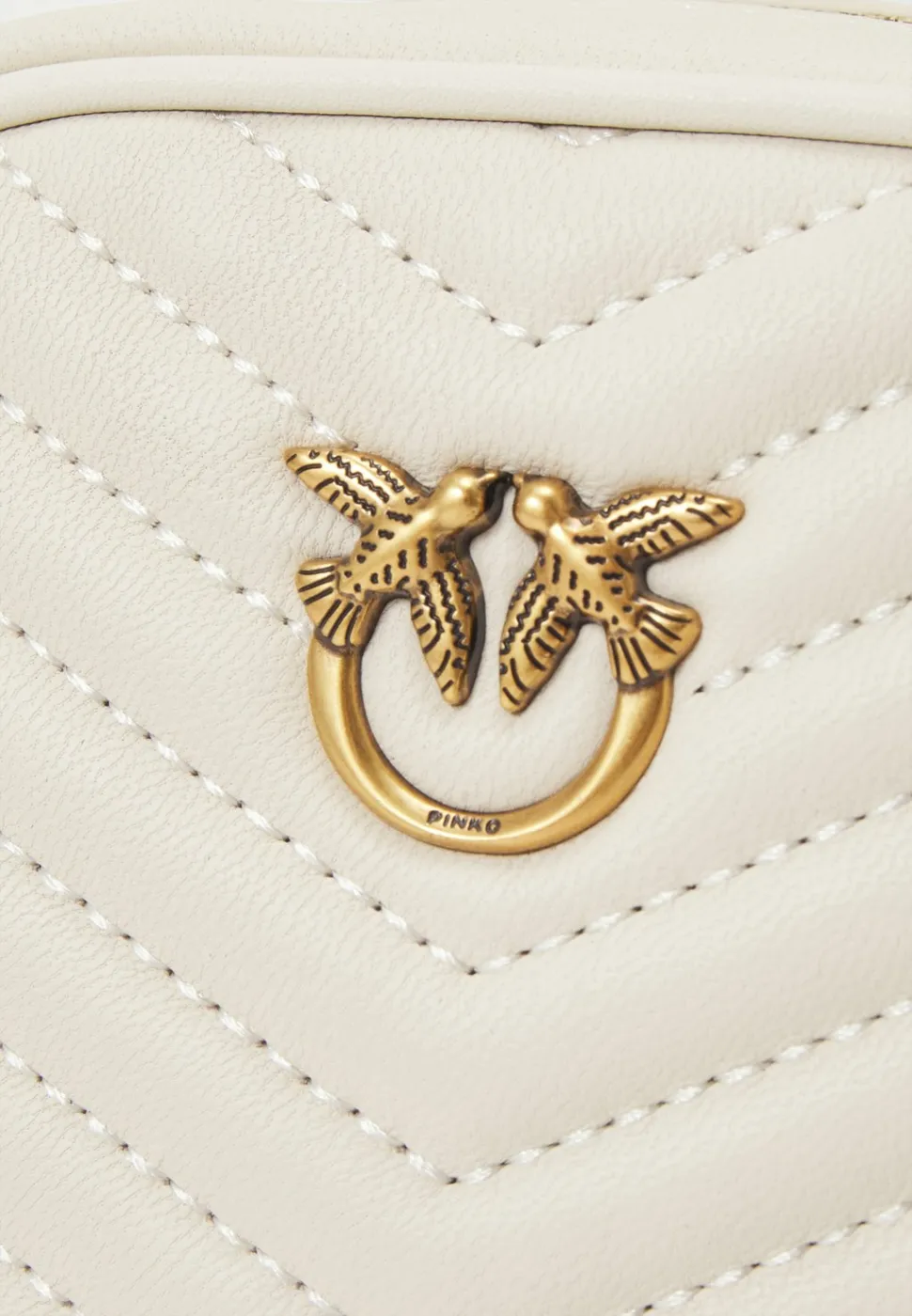 BAG HOLSTER V QUILT - white — фото 3