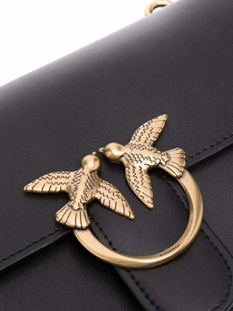 CLASSIC LOVE BAG BELL SIMPLY – black/gold — фото 5