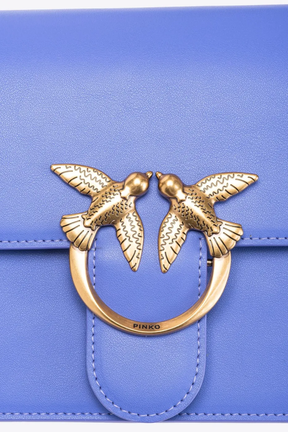 CLASSIC LOVE BAG BELL SIMPLY – corsica blue-antique gold — фото 3
