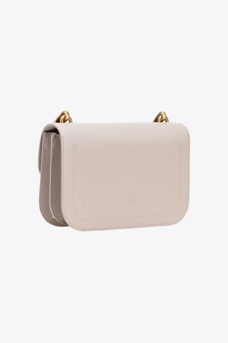 CLASSIC LOVE BAG BELL SIMPLY – penguin grey-antique gold — фото 3