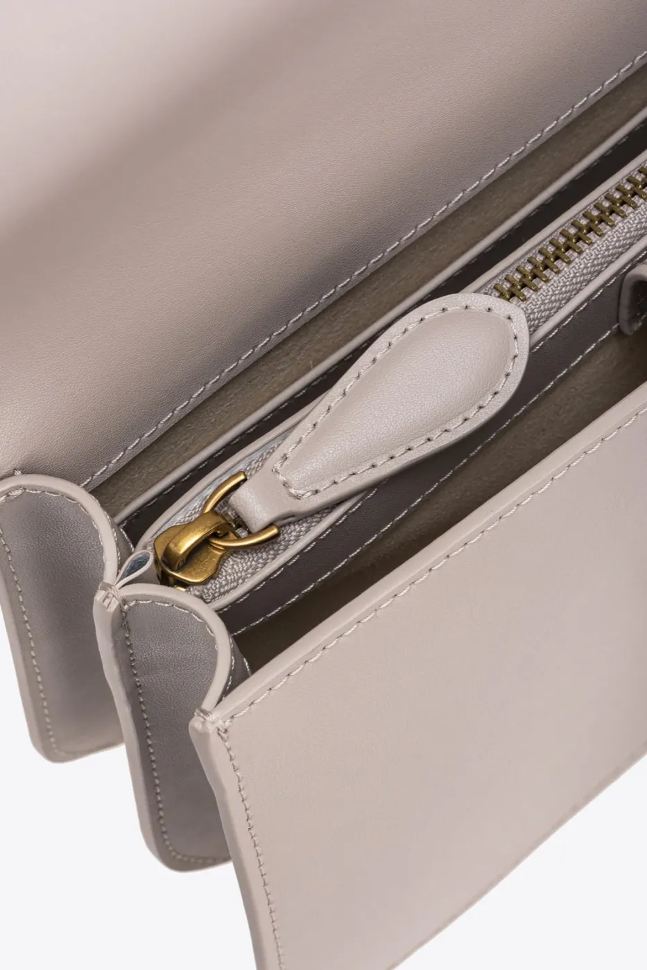 CLASSIC LOVE BAG BELL SIMPLY – penguin grey-antique gold — фото 4