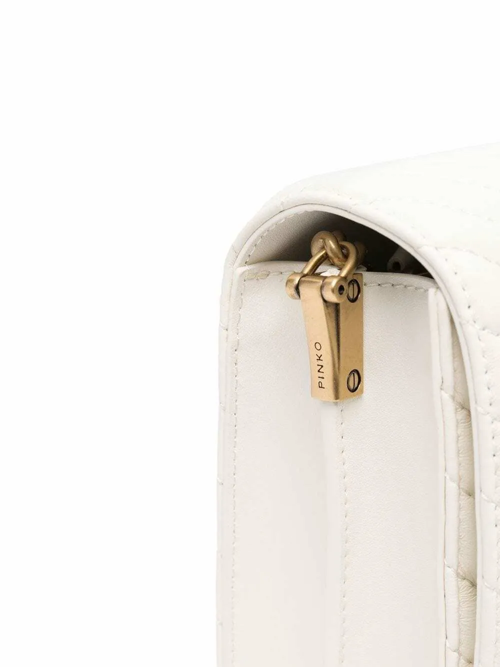 CLASSIC LOVE BAG CLICK CHEVRON – white — фото 6