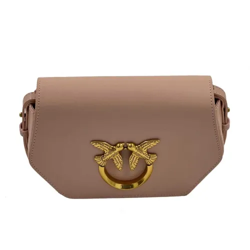 CLASSIC LOVE BAG CLICK EXAGON SIMPLY - pink / antique gold — фото 1