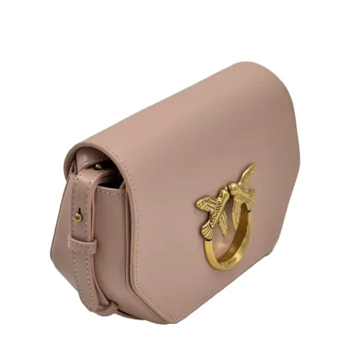 CLASSIC LOVE BAG CLICK EXAGON SIMPLY - pink / antique gold — фото 2