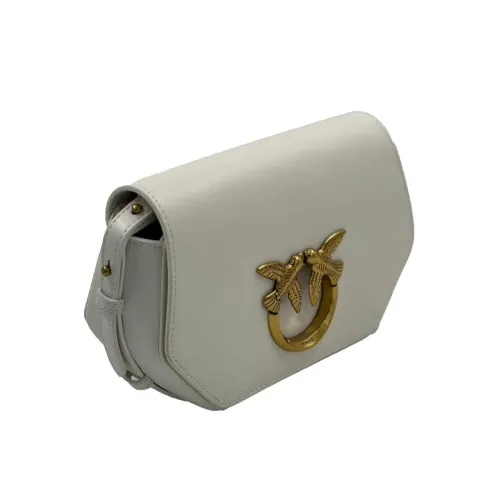 CLASSIC LOVE BAG CLICK EXAGON SIMPLY - white / antique gold — фото 2