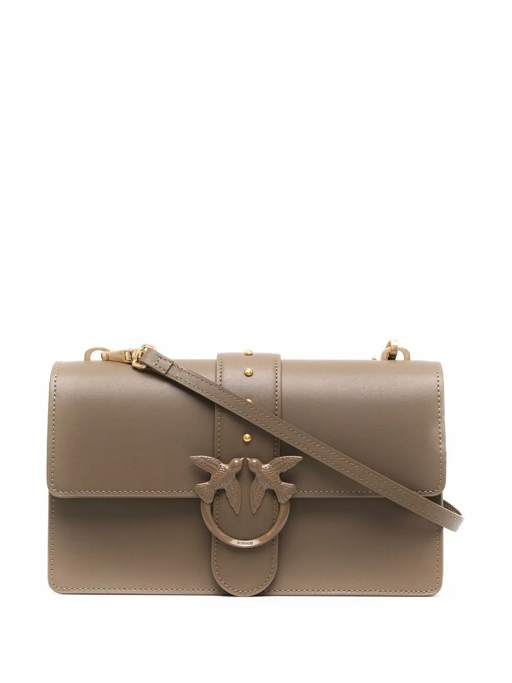 CLASSIC LOVE BAG ICON MAXI CHAIN – ashen walnut — фото 3