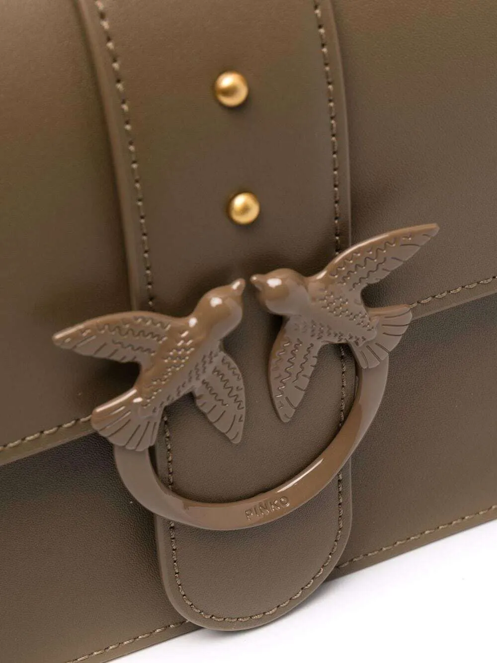 CLASSIC LOVE BAG ICON MAXI CHAIN – ashen walnut — фото 6