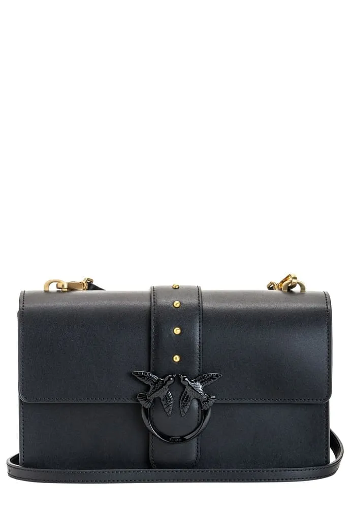 CLASSIC LOVE BAG ICON MAXI CHAIN – black — фото 3
