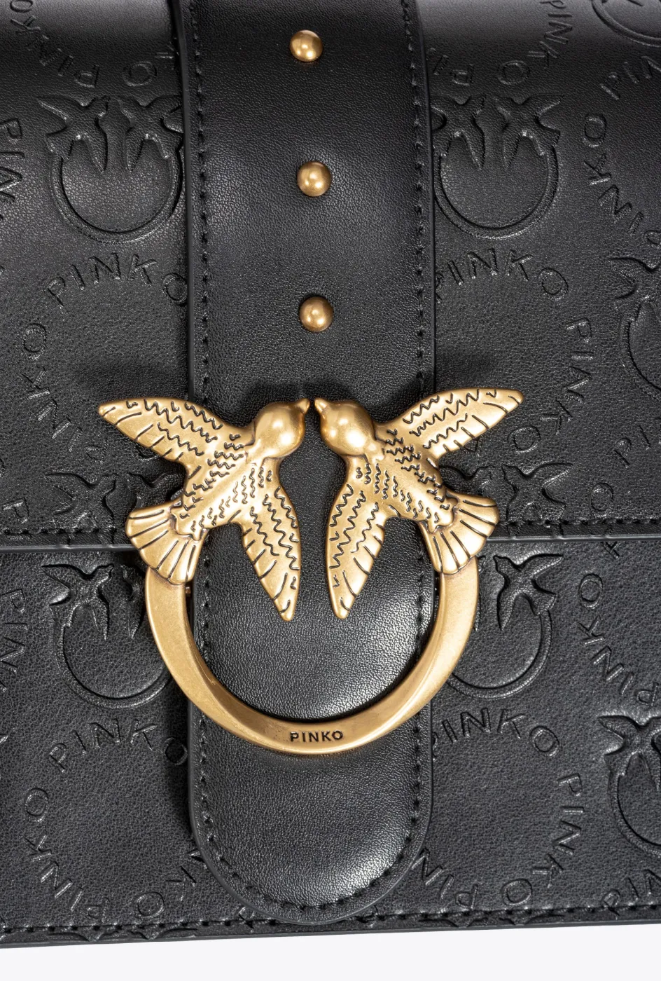 CLASSIC LOVE BAG ICON NEW MONOGRAM - black — фото 3