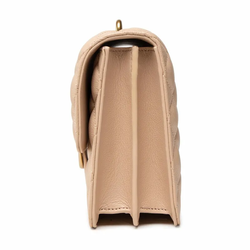 CLASSIC LOVE BAG ICON V QUILT MIX - beige — фото 4