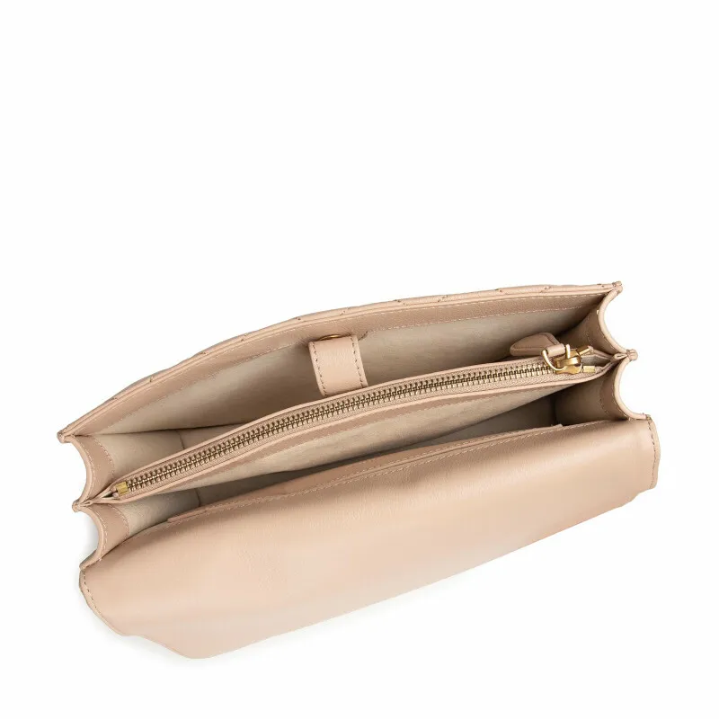 CLASSIC LOVE BAG ICON V QUILT MIX - beige — фото 5
