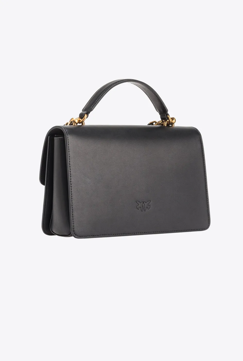 CLASSIC LOVE BAG ONE LIGHT - black/gold — фото 5