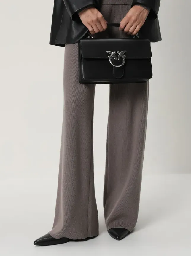 CLASSIC LOVE BAG ONE LIGHT - black/silver — фото 3