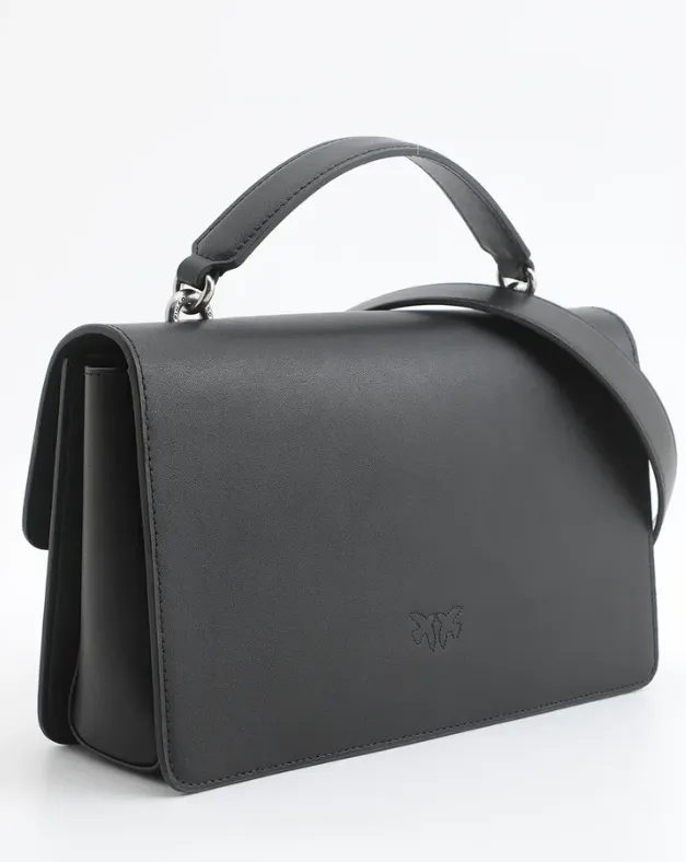 CLASSIC LOVE BAG ONE LIGHT - black/silver — фото 4