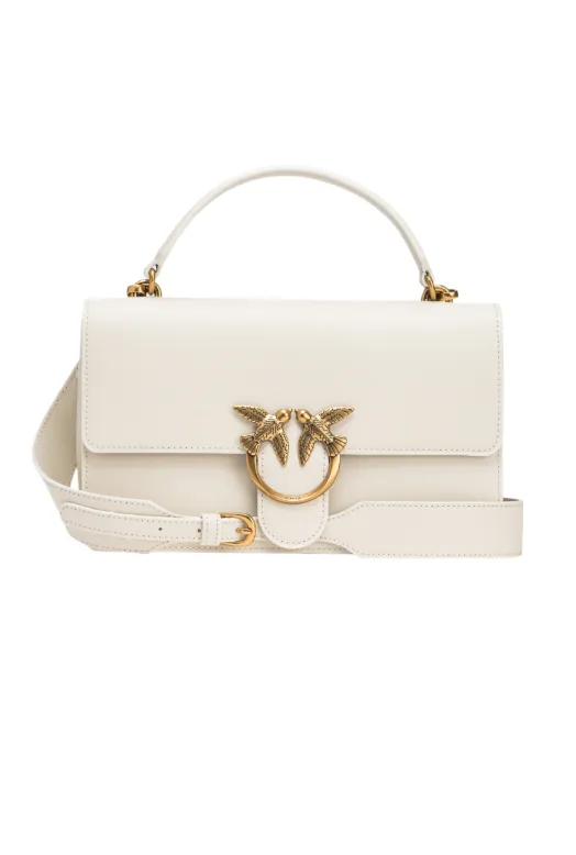 CLASSIC LOVE BAG ONE LIGHT - white/gold