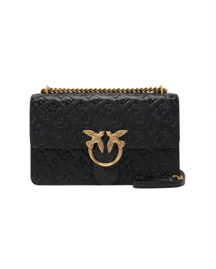CLASSIC LOVE BAG ONE MONOGRAM - black