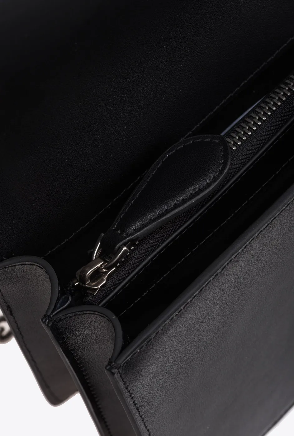 CLASSIC LOVE BAG ONE SIMPLY – black/silver — фото 6