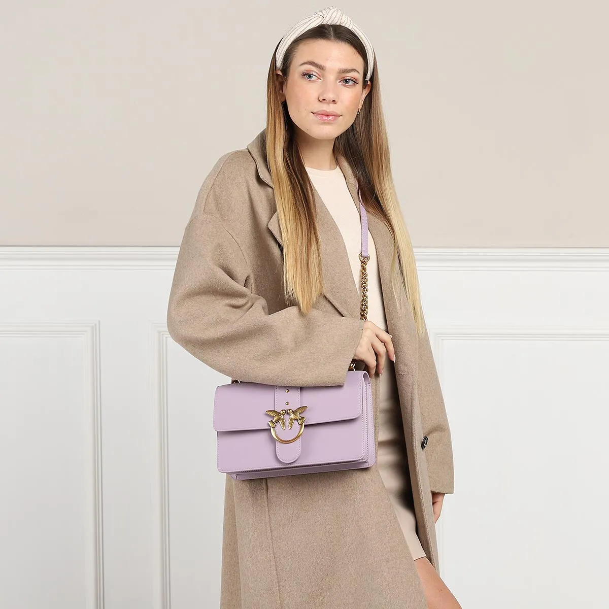 CLASSIC LOVE BAG ONE SIMPLY – iris-antique gold — фото 2