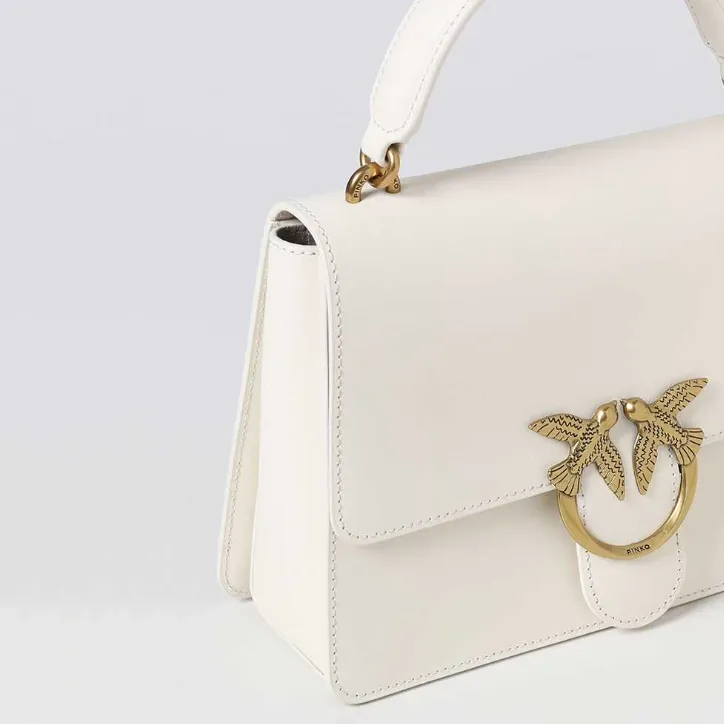CLASSIC LOVE BAG ONE TOP HANDLE LIGHT SIMPLY – Light/Gold — фото 3