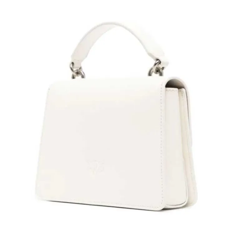 MINI LOVE BAG ONE TOP HANDLE LIGHT SIMPLY – Light/Silver — фото 3