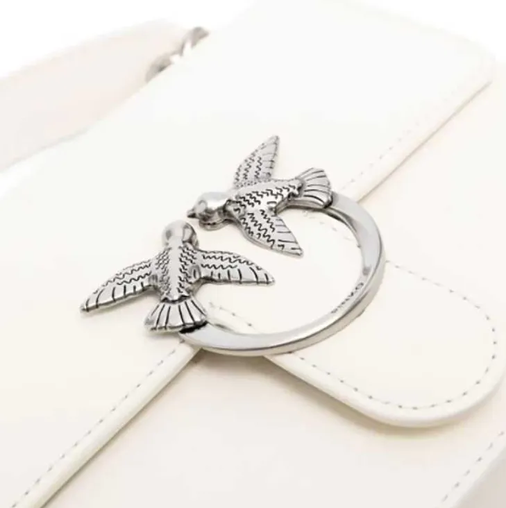 MINI LOVE BAG ONE TOP HANDLE LIGHT SIMPLY – Light/Silver — фото 4