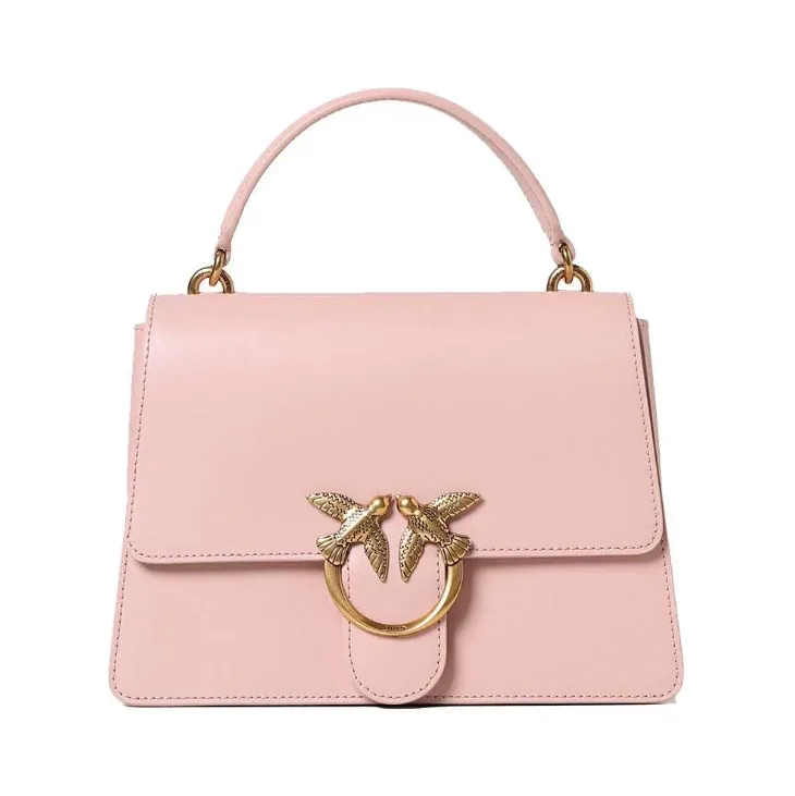 CLASSIC LOVE BAG ONE TOP HANDLE LIGHT SIMPLY – Powder/Gold — фото 1