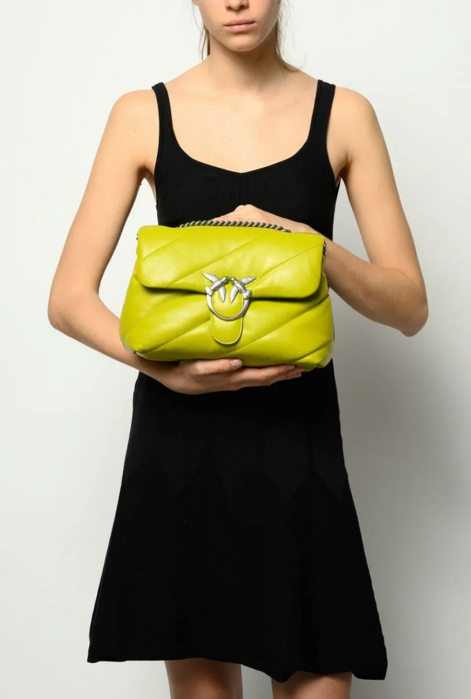 CLASSIC LOVE BAG PUFF MAXI QUILT – citronella — фото 3