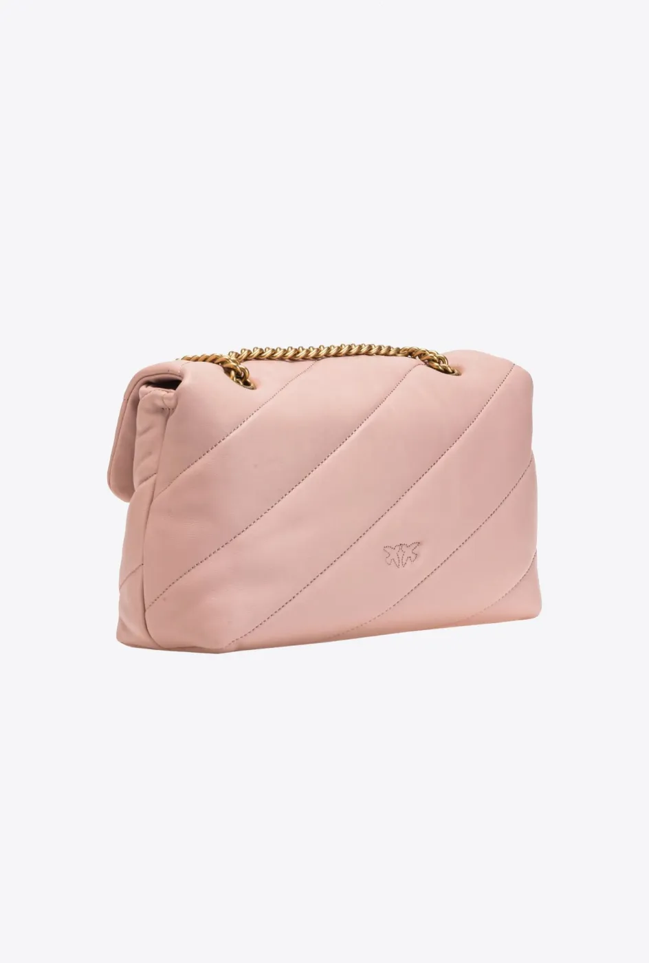 CLASSIC LOVE BAG PUFF MAXI QUILT – dusty pink — фото 4
