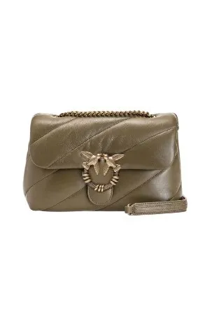 CLASSIC LOVE BAG PUFF MAXI QUILT JEWEL – olive
