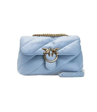 CLASSIC LOVE BAG PUFF MAXI QUILT – light blue