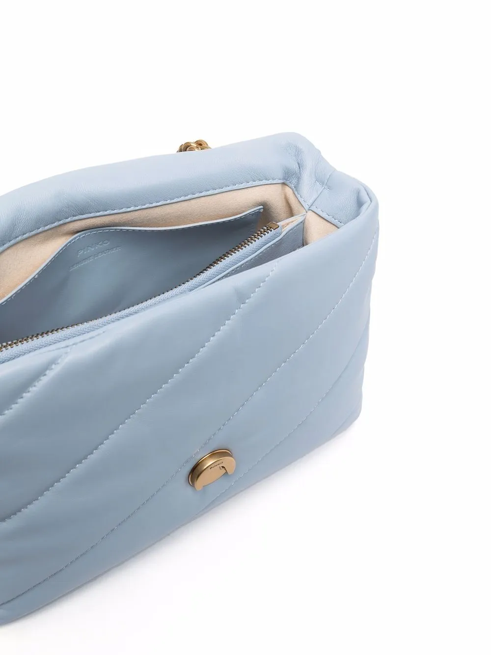 CLASSIC LOVE BAG PUFF MAXI QUILT – light blue — фото 5