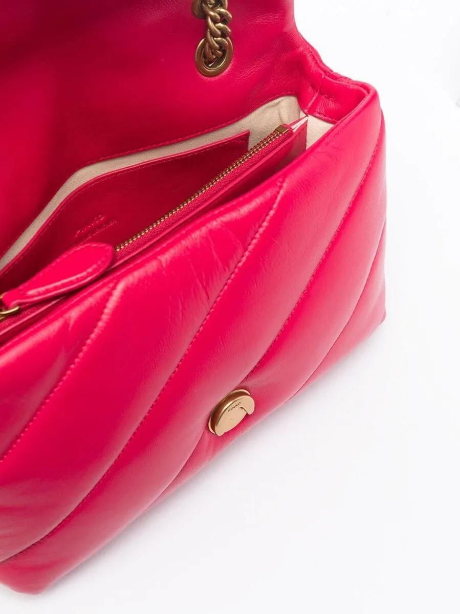 CLASSIC LOVE BAG PUFF MAXI QUILT – magenta — фото 4