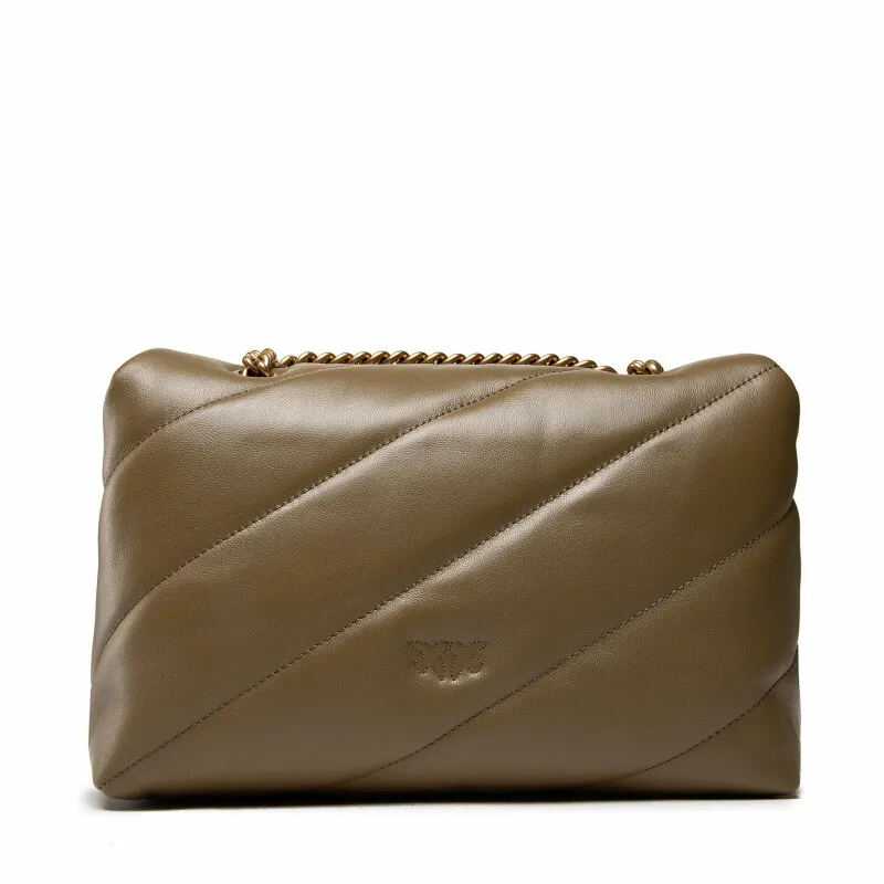 CLASSIC LOVE BAG PUFF MAXI QUILT – olive — фото 4