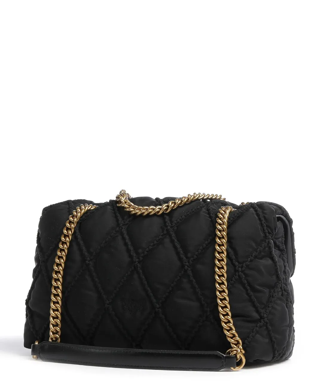CLASSIC LOVE BAG PUFF MAXI QUILT PATCH - black — фото 4