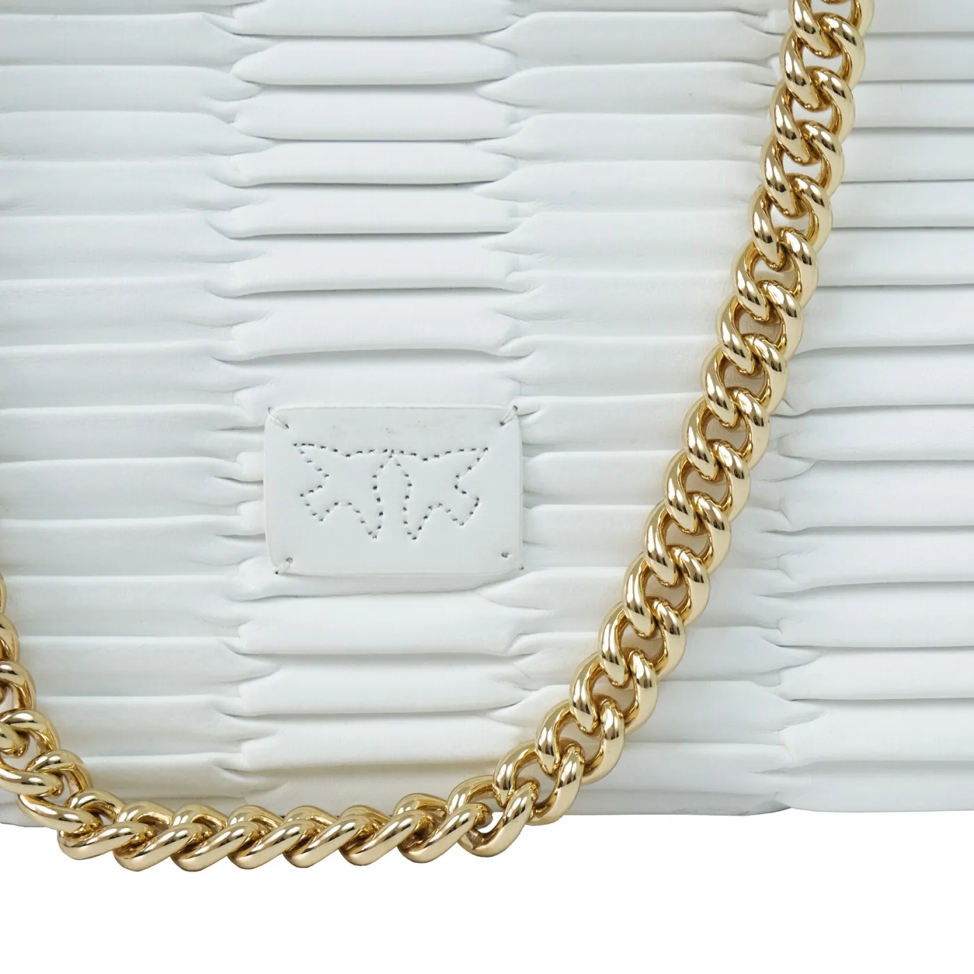 CLASSIC LOVE BAG PUFF ORIGAMI - white — фото 3