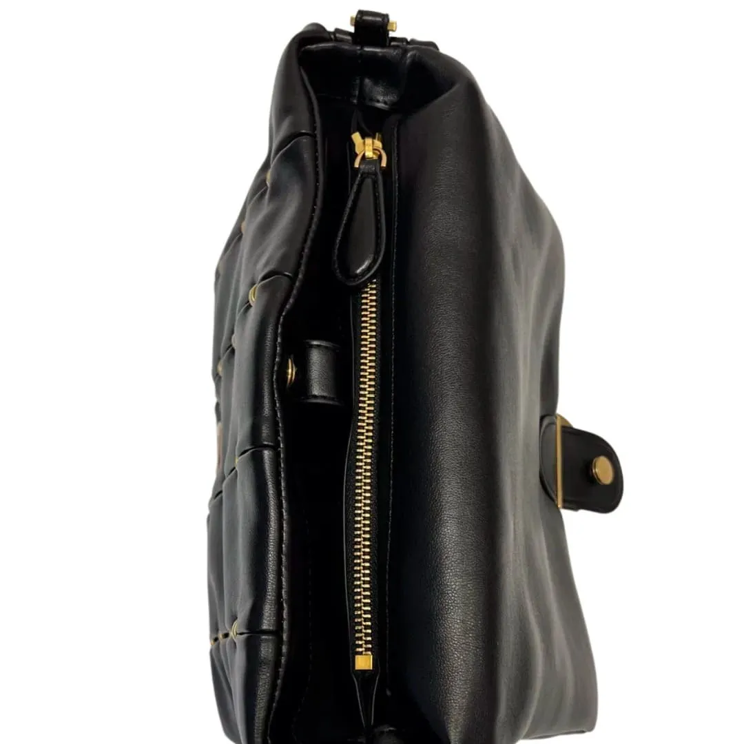 CLASSIC LOVE BAG PUFF PINCHED - black — фото 3