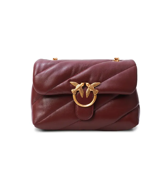 CLASSIC LOVE BAG PUFF QUILT - bordeaux — фото 8