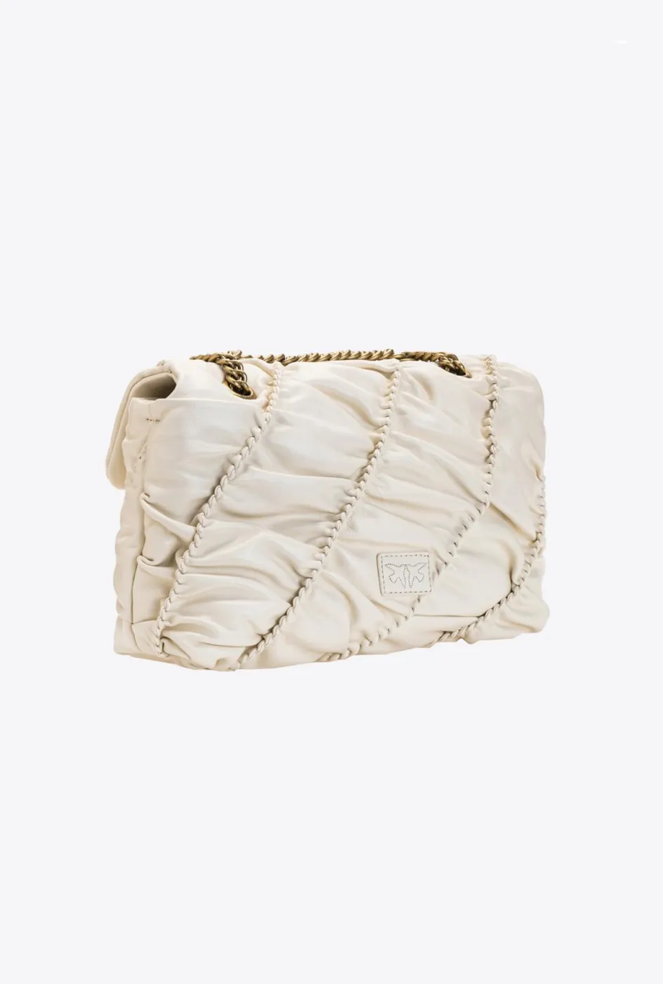CLASSIC LOVE BAG PUFF RUFFLE – white — фото 4