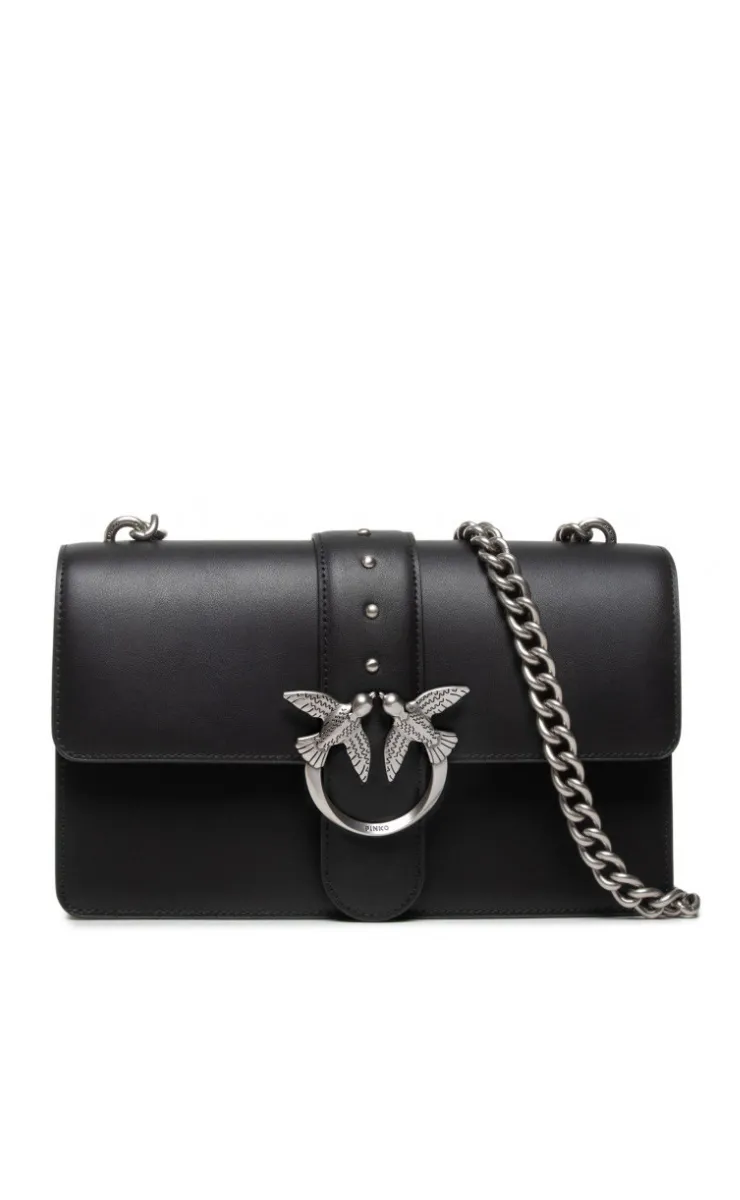 CLASSIC LOVE BAG SIMPLY – black/silver