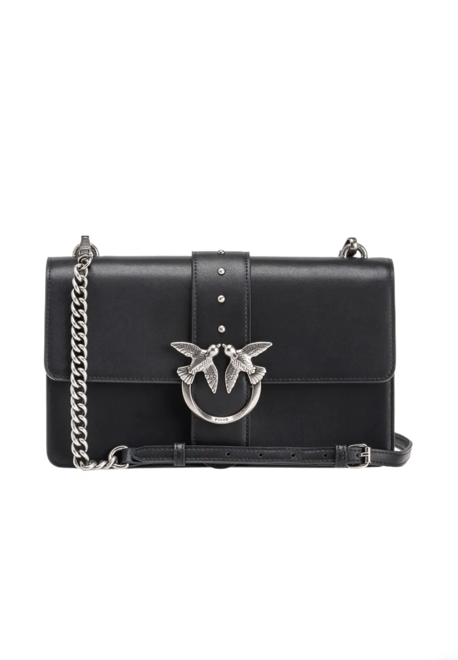 CLASSIC LOVE BAG SIMPLY - black/silver