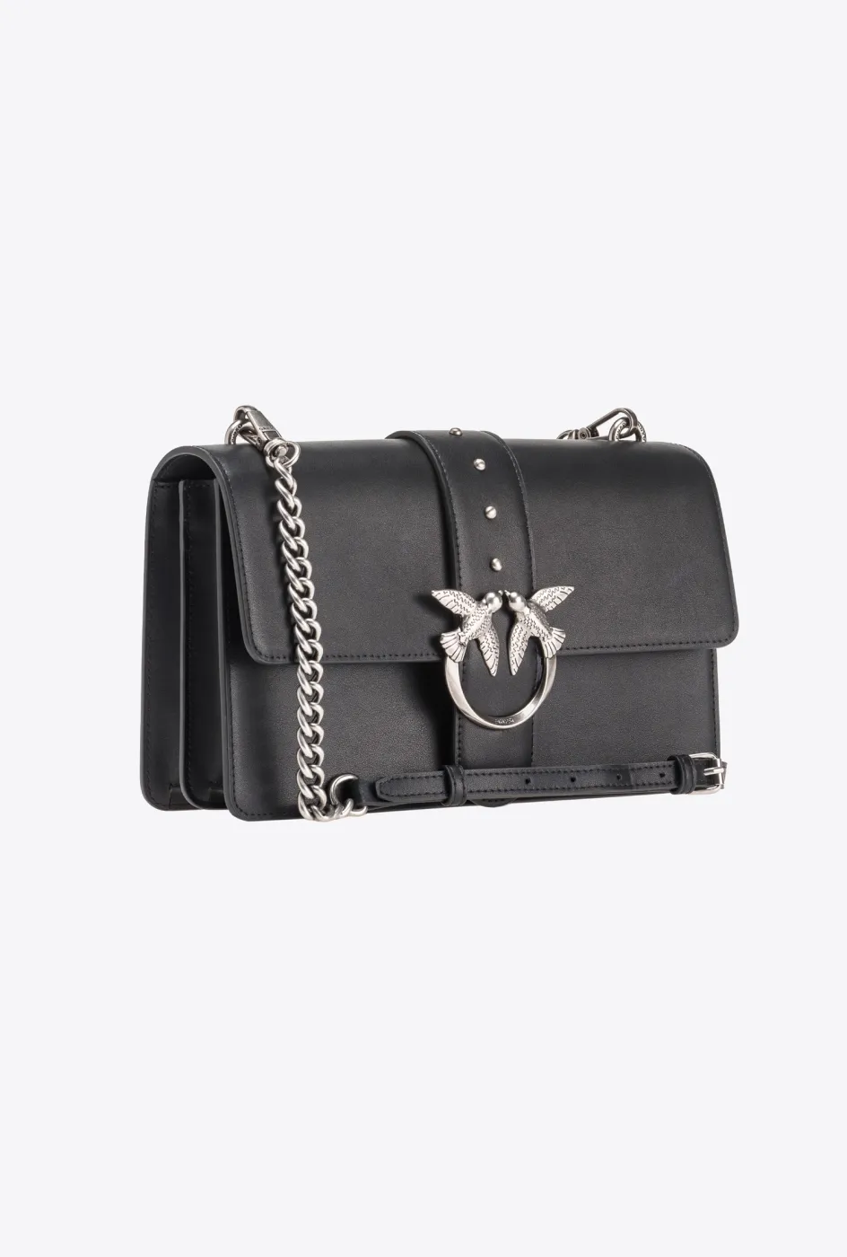 CLASSIC LOVE BAG SIMPLY - black/silver — фото 4