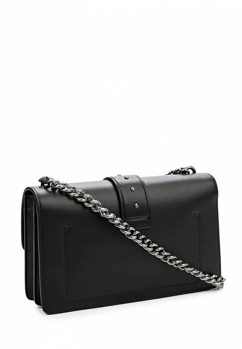 CLASSIC LOVE BAG SIMPLY - black/silver — фото 5