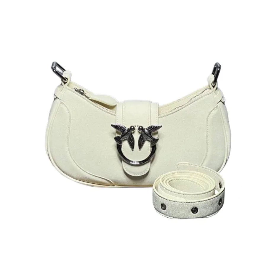 CLASSIC LOVE BAG SIMPLY BON CROSSBODY - white — фото 2
