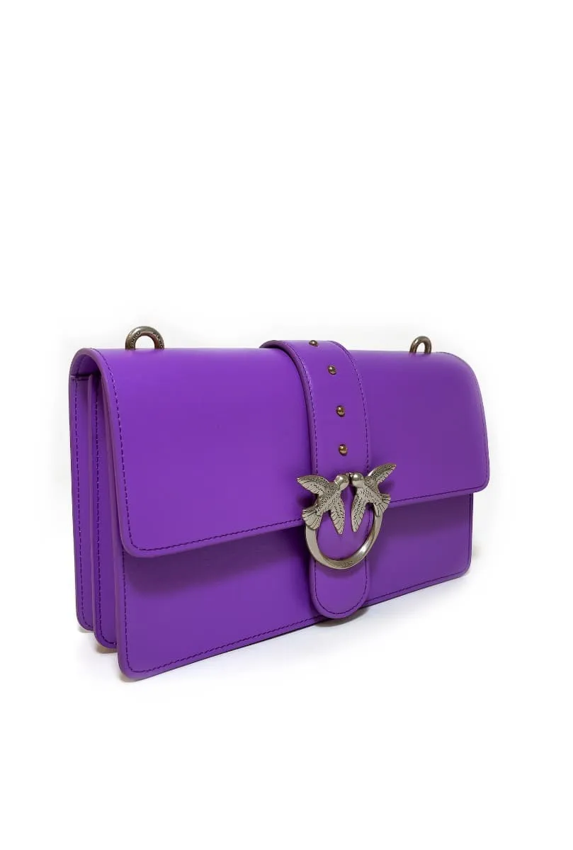 CLASSIC LOVE BAG SIMPLY – purple silver — фото 3