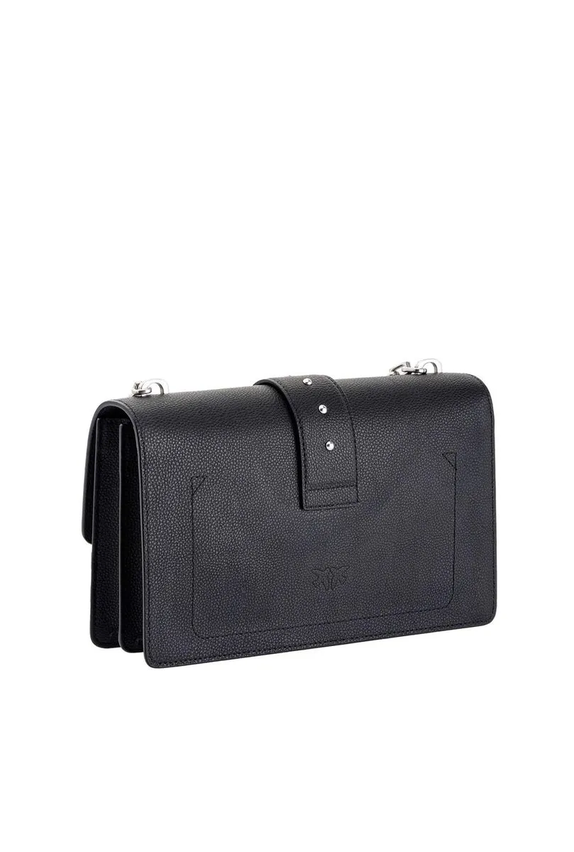 CLASSIC LOVE BAG SIMPLY ROUGH - black — фото 3