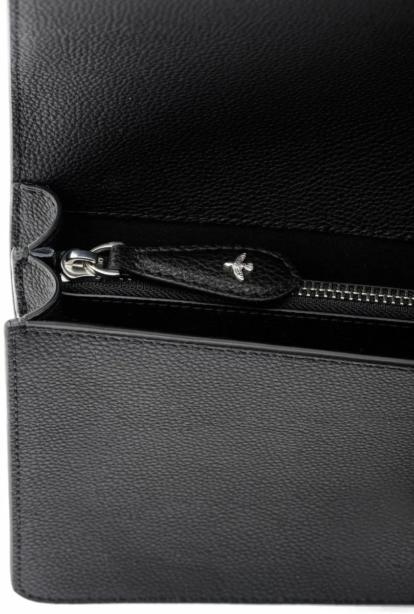 CLASSIC LOVE BAG SIMPLY ROUGH - black — фото 5