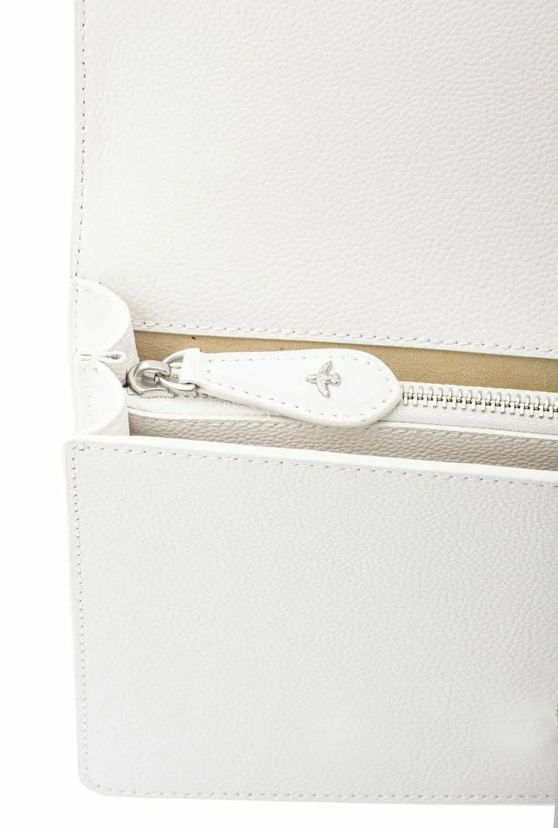 CLASSIC LOVE BAG SIMPLY ROUGH - white — фото 4