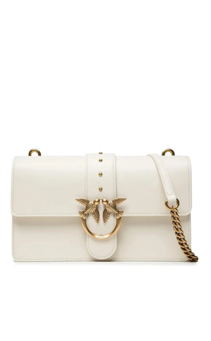 CLASSIC LOVE BAG SIMPLY – white/gold