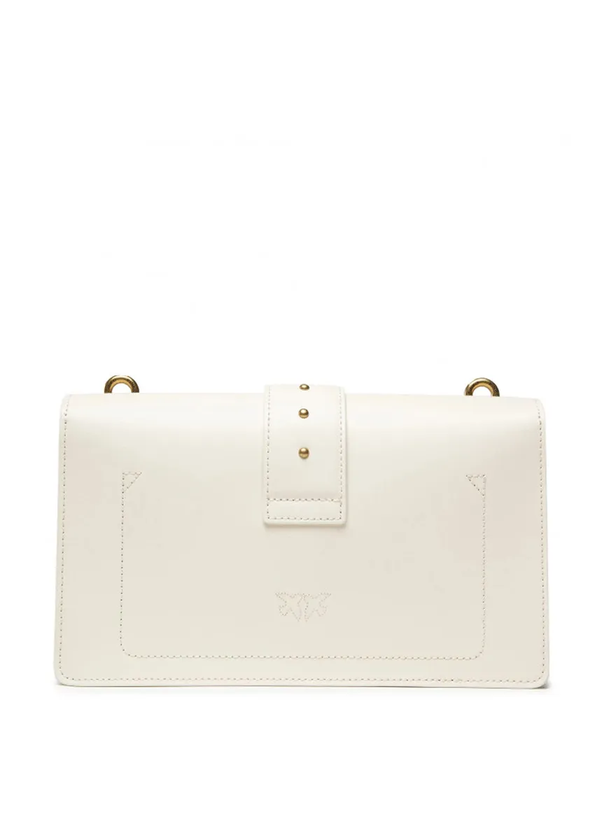 CLASSIC LOVE BAG SIMPLY – white/gold — фото 5