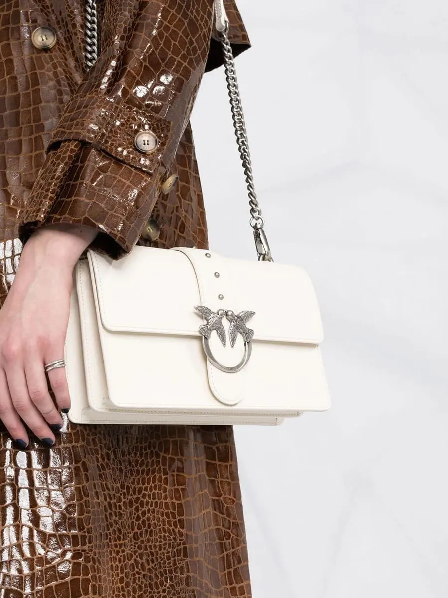 CLASSIC LOVE BAG SIMPLY – white silver — фото 3
